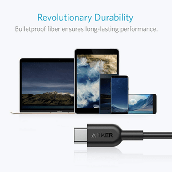 Picture of Anker Powerline II USB C to USB C (1.80cm) Cable