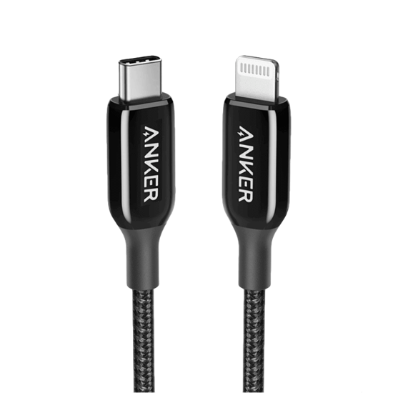 Picture of Anker PowerLine+ III USB-C to Lightning Cable 0.90cm (Black)