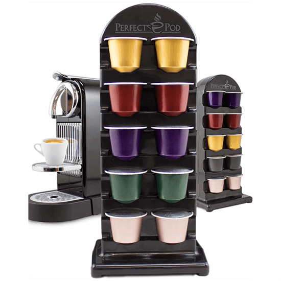 Iron Coffee Capsule Storage Stand for 14 Cups Nespresso Capsule Holder  Practical Organizer Coffee Accessories for Kitchen Bar - AliExpress