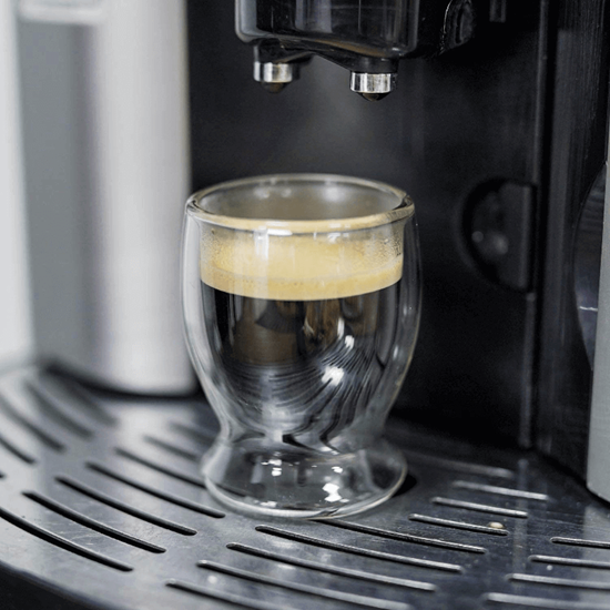 VEVOK CHEF Espresso Glass Cups Double Wall Glass