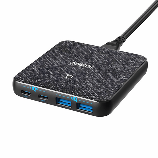 Picture of Anker (63W) PowerAtom III Slim PIQ 3.0 and PPS (Black Fabric)