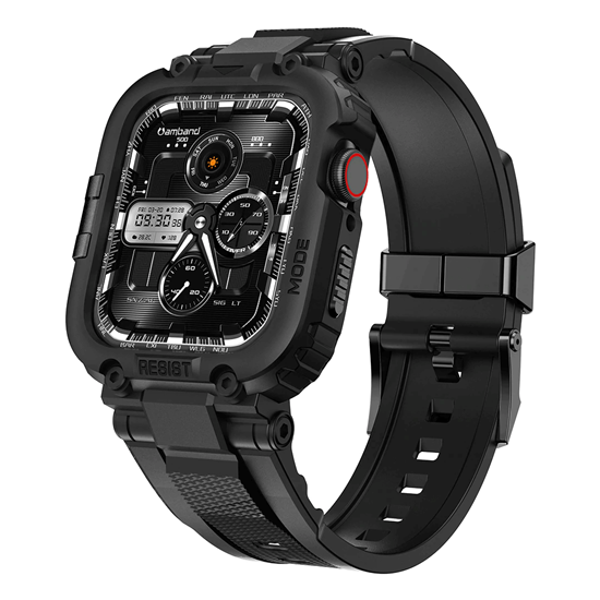 Picture of amBand M1 Sport Case for Apple Watch 45mm/44mm/42mm (Black)