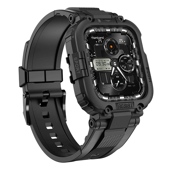 Picture of amBand M1 Sport Case for Apple Watch 45mm/44mm/42mm (Black)