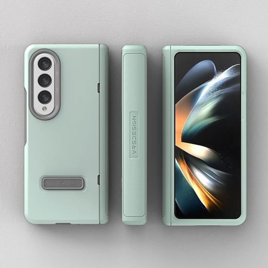Picture of VRS DESIGN Terra Guard Modern case for Galaxy Z Fold 4 (Marine Green)