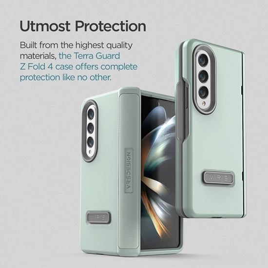 Picture of VRS DESIGN Terra Guard Modern case for Galaxy Z Fold 4 (Marine Green)
