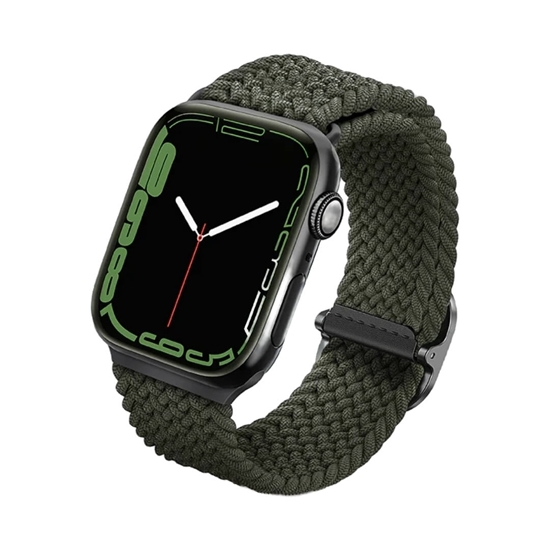 Picture of Uniq Aspen Braided Watch Strap for Apple Watch 49/45/44mm -  Cypress Green